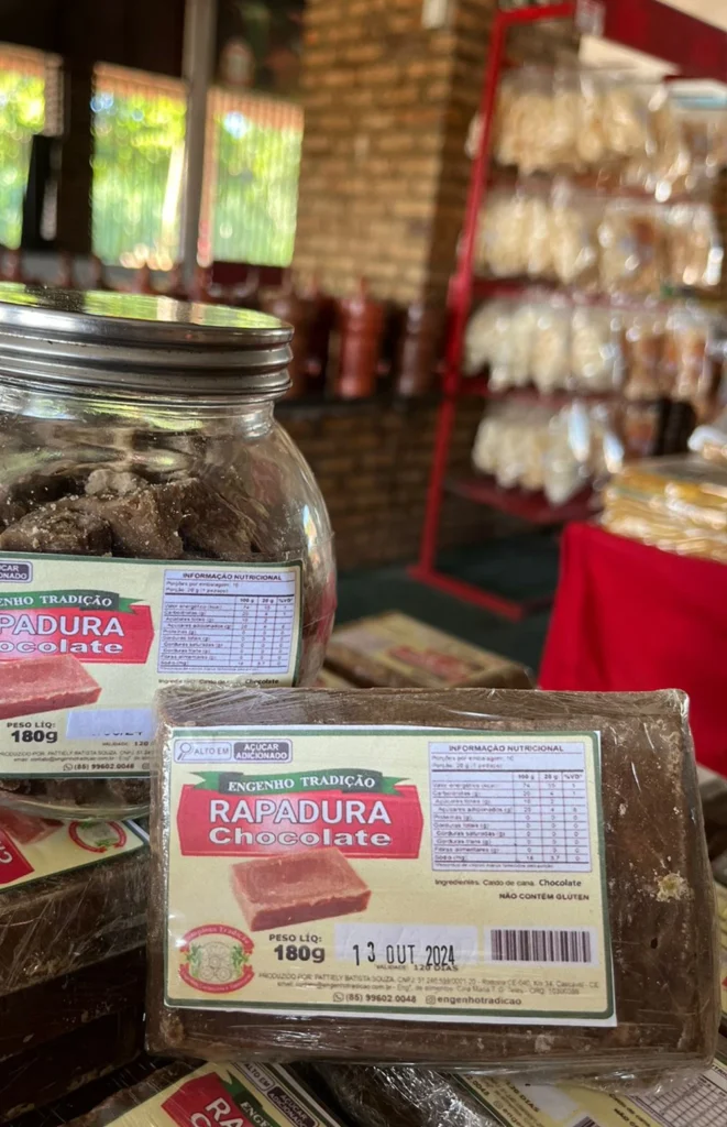 rapadura de chocolate